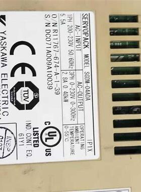 SGDM-04ADA伺服驱动器成色漂亮保修3个月 议价