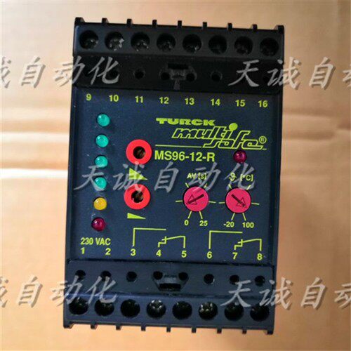 TURCK安全继电器信号流量开关MS96-12-R 230VAC