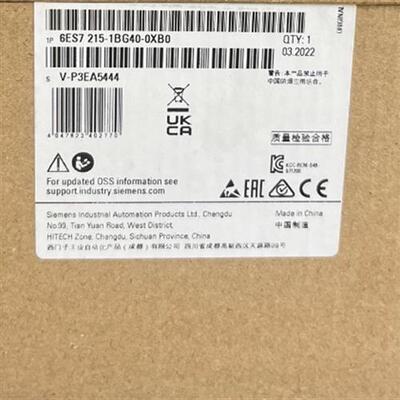 全新 PLC控制器6ES7215-1BG40-0XB0 1215C 全新原装