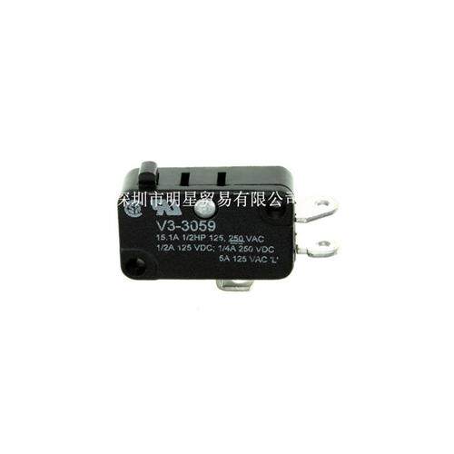 美国honeywell微动开关V3-3059正品原装全新假一罚十