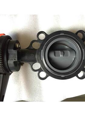 161567004 瑞士++乔治费歇尔手动蝶阀 PVC-U/EPDM d90DN80