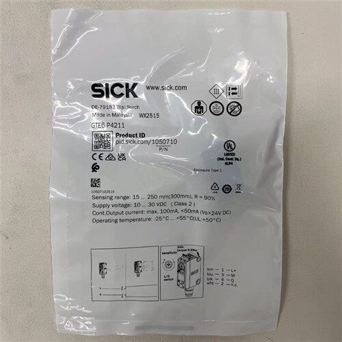 SICK西克镜反射光电感测器GL6-N4112订货号1051778施客光电开关