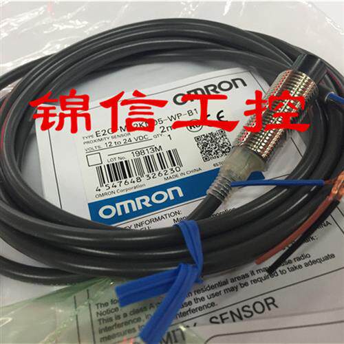 原装正品OMRON/E2G-M12KN05-WP-B1接近开关传感器实拍