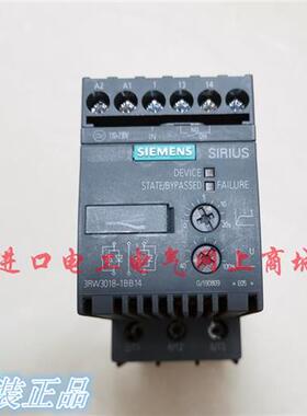 原装SIEMENS3RW3018-1BB14软启动器3RW30181BB14 7.5KW现货