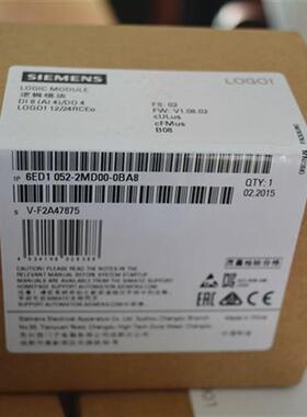6ED1052-2MD00-0BA8,LOGO控制器,LOGO!12/24RCO主机