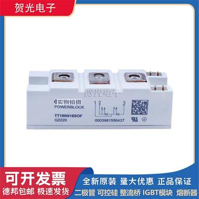TT190N16SOF TT142N16KOF 进口双向可控硅模块 全新原装型号齐全
