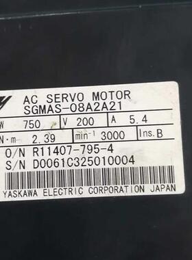 SGMAS-08A2A21伺服电机成色漂亮议价