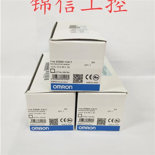 全新原装正品OMRON/E3NX-CA11 2M数字光纤放大器实拍
