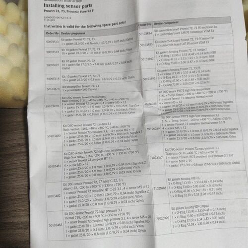 E+H涡街流量计72/73系列前置放大板涡街流量计预放大模块50103474