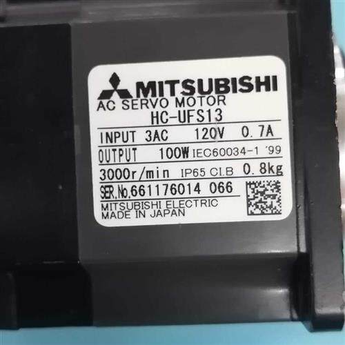HC-UFS13伺服电机成色漂亮保修三个月 议价