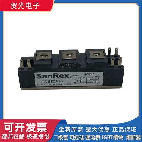议价三社全新PWB80A30/PWB130A40/PWB200AA40可控硅模块原装进口