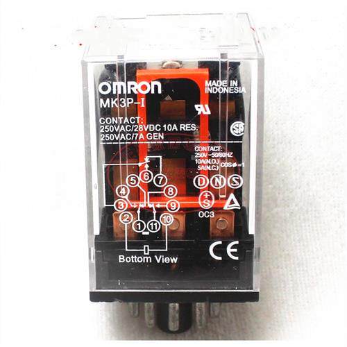 原装正品  MK3P-I AC380V AC24V DC12V 中间继电器