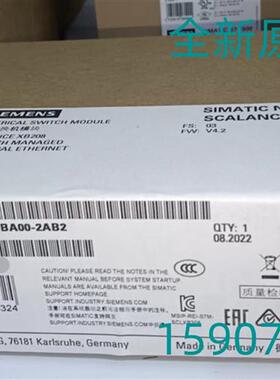 全新原正品6GK5208-0BA00-2AB2交换机6GK52080BA002AB2未开