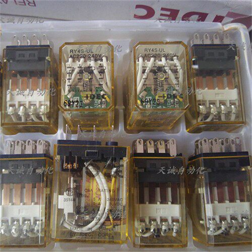 原装正品中间继电器RY4S-UL AC220-240V DC24V  5A14脚