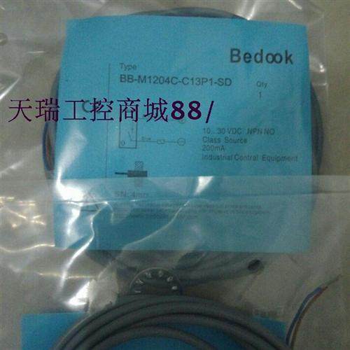 全新德国Bedook接近开关BB-M1204C-C13P1-SD实物拍摄