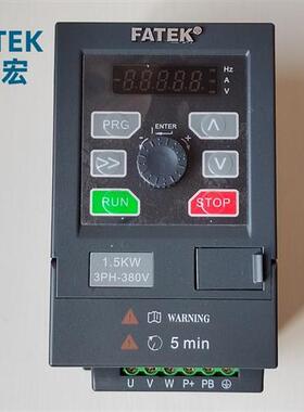 FATEK变频器FID-B20-4T0.7G 2.2G三相380v 2S1.5单相220V调速