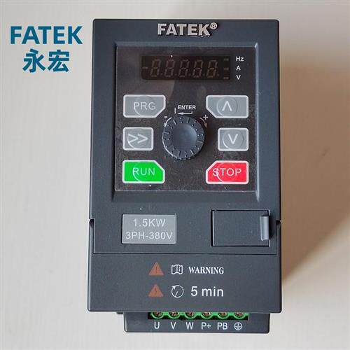 FATEK变频器FID-B20-4T0.7G 2.2G三相380v 2S1.5单相220V调速
