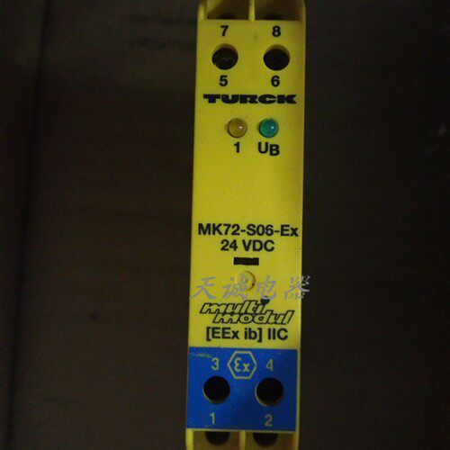 全新原装TURCK安全栅继电器 MK72-S06-EX/24VDC