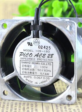 San Ace60 109-180 100V 6028 6CM 5/4W 0.06/0.05A风扇