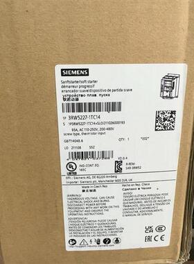 西门子软起动 3RW5227-1TC14 全新原装正品议价