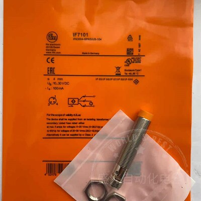 全新IFM易福门接近开关IF7103 IF7101 IF7100 IF7105质保一年