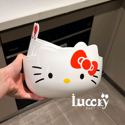 哈喽kitty洗菜盆双层沥水篮厨房洗水果盘食品级多功能2025新款