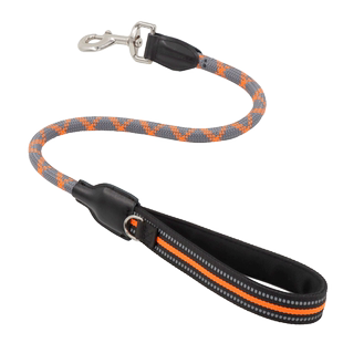 中大型犬防爆冲训练短款狗狗牵引绳边牧金毛拉布拉多遛狗绳狗链子