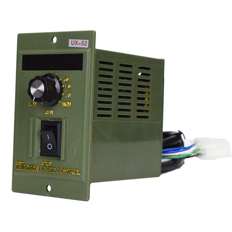 极速。US-52调速器60W90Wu220W 正反转减速电机开关 220V UX-52