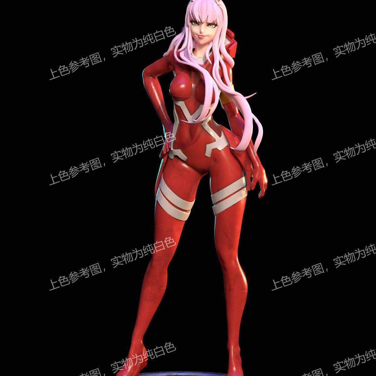 孤独摇滚 零二3d打印模型文件STL数据文件高精度24H自动发货