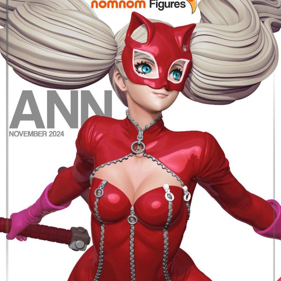 独家gk白模女神异闻录 高卷杏3d打印模型白模上色练习高颜值