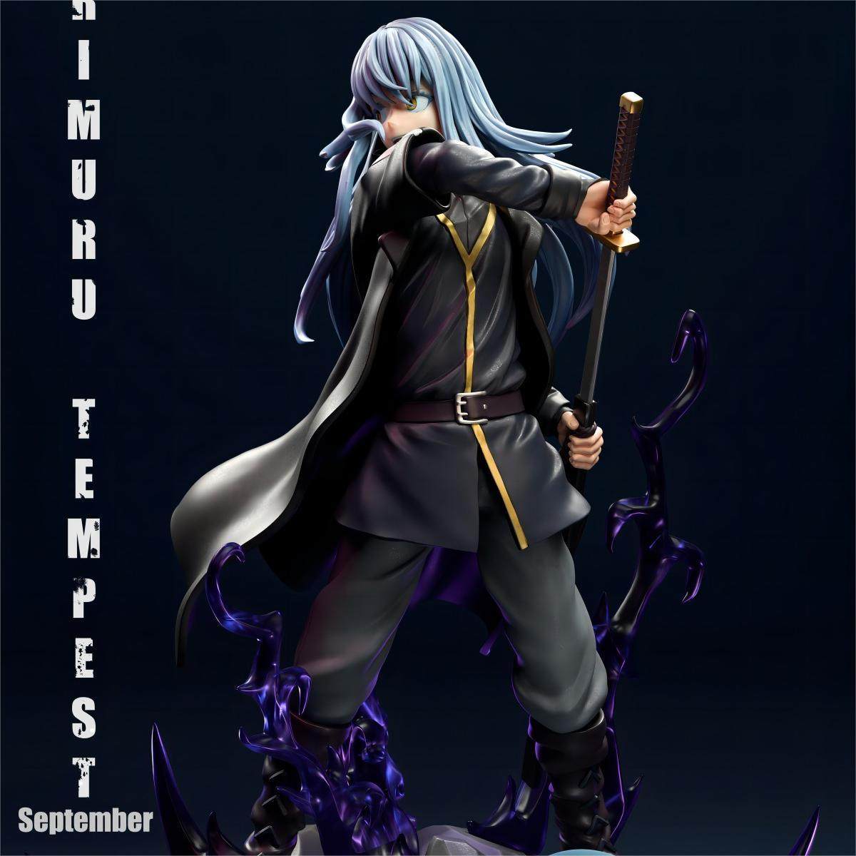 独家gk白模利姆鲁·特恩佩斯特3d打印模型白模上色练习高颜值