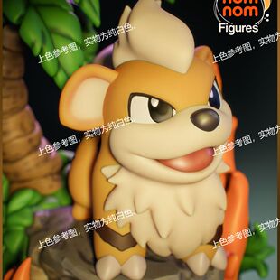 独家gk白模精灵宝可梦 卡蒂狗3d打印模型白模上色练习高颜值