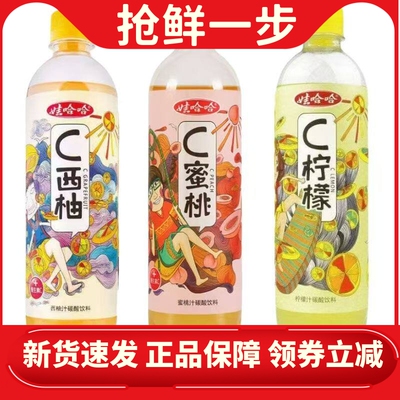 娃哈哈C系列果汁汽水饮料530ml