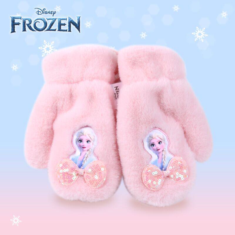 冰雪奇缘儿童全包连指手套