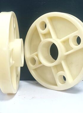 工程专用 淡黄色国标塑料ABS法兰片 DN15/20/25/32/40/50/65热卖