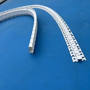 PVC圆弧形几字条吊顶工艺槽可弯U型条弧度任意弯曲天花吊顶凹槽