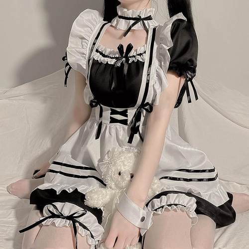 cosplay女装大码情调内衣女仆cos制服洋装大尺码纯欲诱惑性感女佣