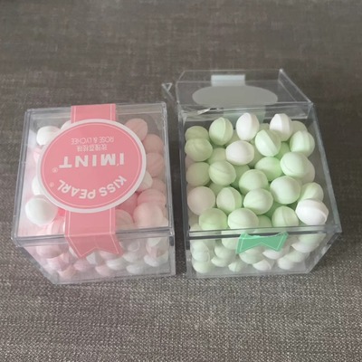 IMINT无糖薄荷糖约会接吻糖茉莉青提玫瑰花香味糖果口香糖零食品