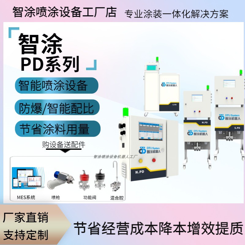 智涂智能喷涂设备喷涂生产线多喷枪降本增效提质喷漆专用厂家直销