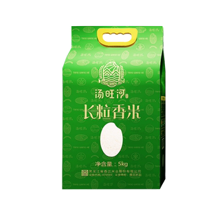 汤旺河黑龙江东北大米南五常北汤原 长粒香米5kg真空包装当季新米