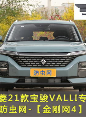 适用于21-22款五菱星辰/星驰/宝骏VALL水箱中网保护防虫网防老鼠