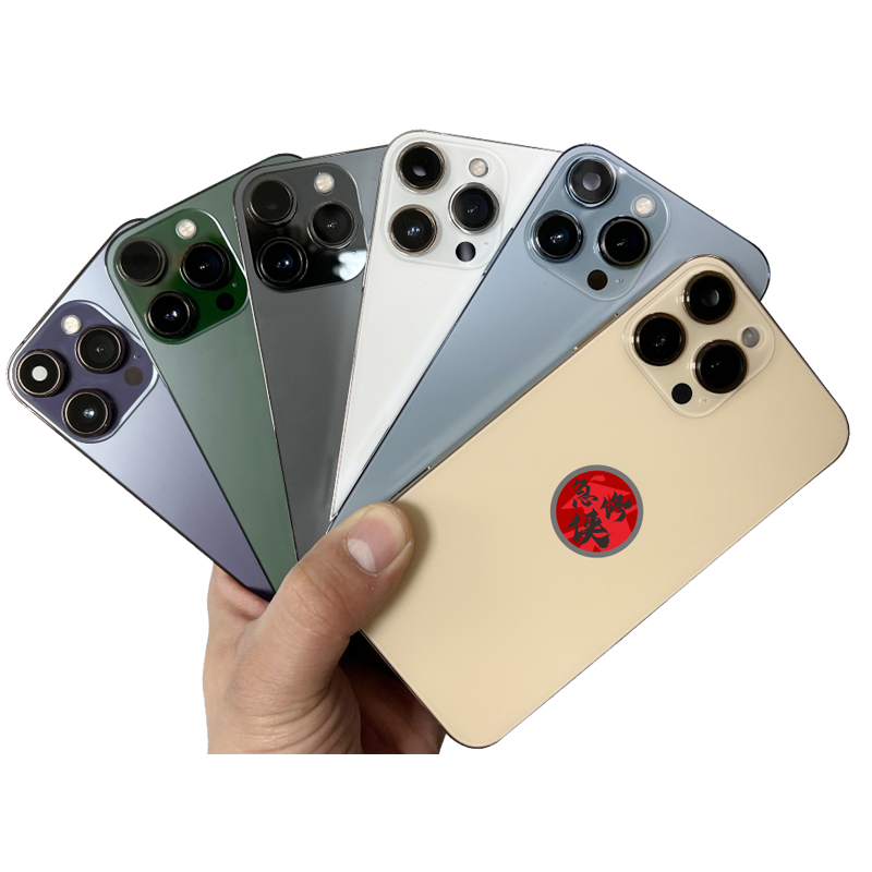适用于苹果X/XS//XSMAX/11改14pro后盖 XR升级14pro16后盖钢壳 XR改16PRO中框xr改13p