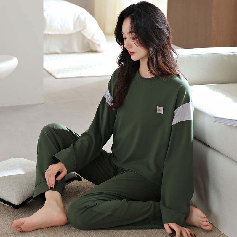 官方品牌睡衣女春秋款纯棉长袖女款秋季2026年新款全棉秋天女士休