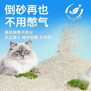 猫砂豆腐砂混合猫砂膨润土吸水结团干净如新去异味低粉尘猫咪用品