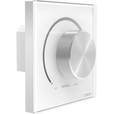 Ltech雷特可控硅旋钮调光器 E6P-TD1 面板E1S-TD 无线模块EBOX-TD