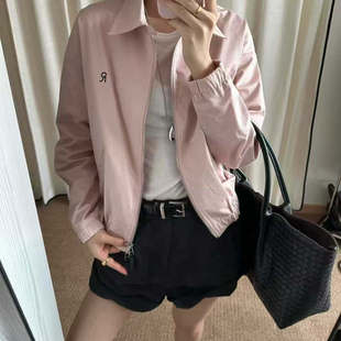 保真设计师买手店~RARELY25秋季新款柔软可收腰轻松工装夹克外套