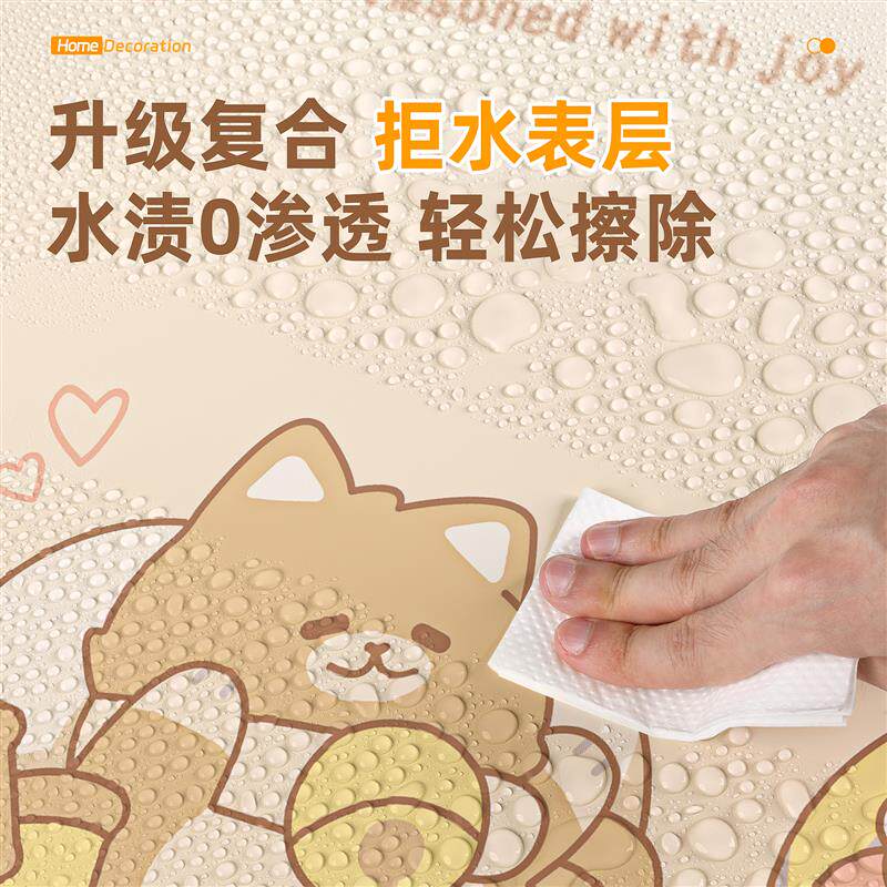 现货宿舍桌面贴纸翻新墙纸自粘防水防潮柜子桌桌布桌贴.桌子改造