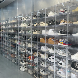 柜透盒鞋 速发20个装 氧化鞋 明收纳盒球鞋 子防墙省空间家用 鞋
