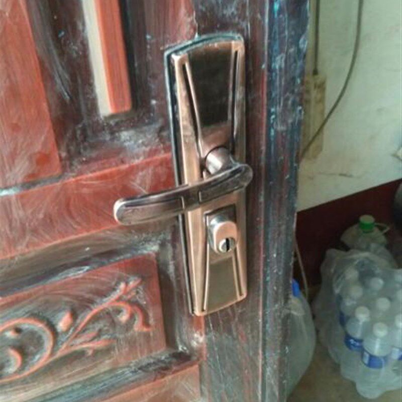 速发工程锁具锁大门锁双开门子母锁锁对开门把手门心锁体通用型