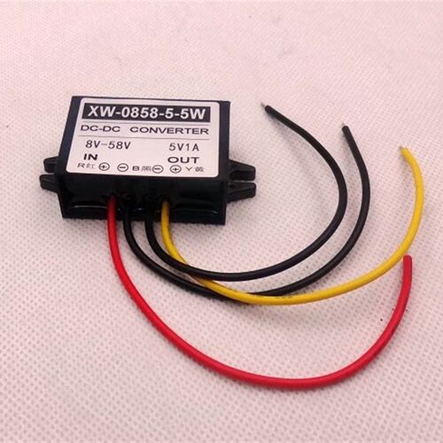 速发12V246V48V转5V1A 2A A模块- 8V至58V转5V降压转换器